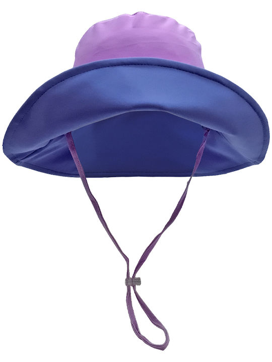 Brims and Trims Fabric Women's Floppy Hat Purple