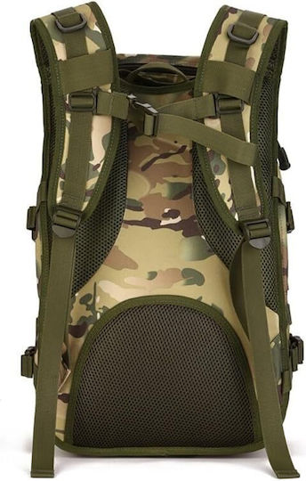 Heavy Duty Military Backpack Backpack Khaki 42lt