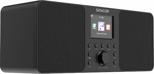 Sencor SIR 6100WDB Cu alimentare la rețea DAB+ cu Bluetooth și USB Negru
