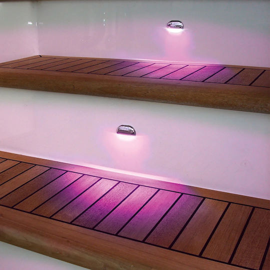 Apelo Rgb Lampă De Semnalizare Albă Capac Din Plastic Multivolt Ip67
