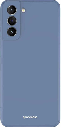 Spacecase Umschlag Rückseite Silikon Blau (Galaxy S21 5G)