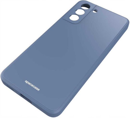 Spacecase Umschlag Rückseite Silikon Blau (Galaxy S21 5G)