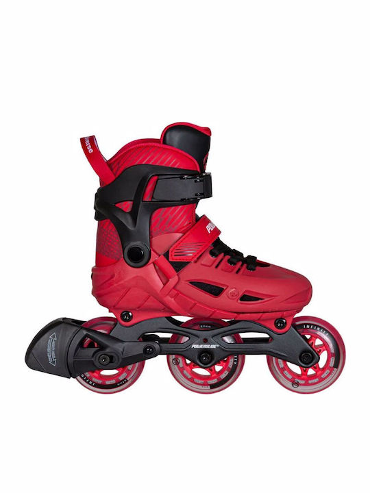 Powerslide Inline Αυξομειούμενα Rollers Κόκκινα Παιδικά