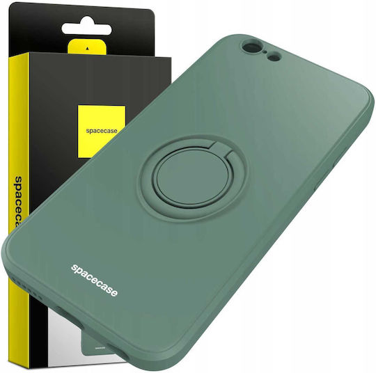 Spacecase Back Cover Σιλικόνης Πράσινο (iPhone 8/7)