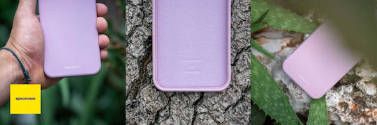 Spacecase Back Cover Σιλικόνης Μωβ (Redmi Note 12 Pro 5G)