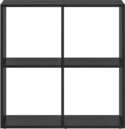 Bibliothek Schwarz Eiche 69.5x29x69.5cm