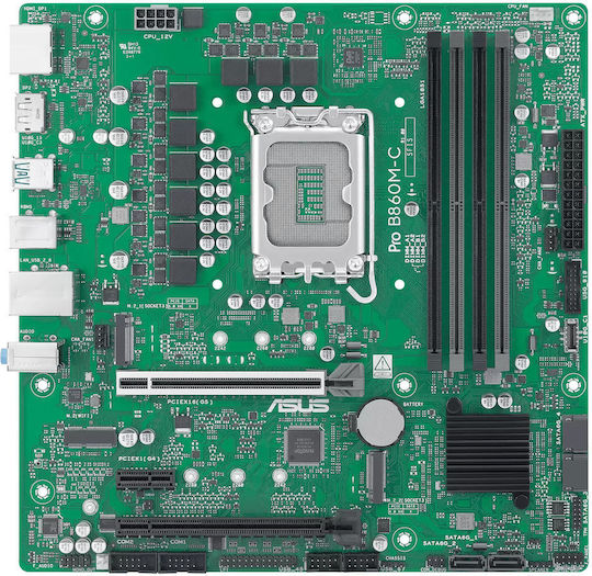 Asus PRO B860M-C-CSM Mainboard Micro ATX mit Intel 1851 Sockel