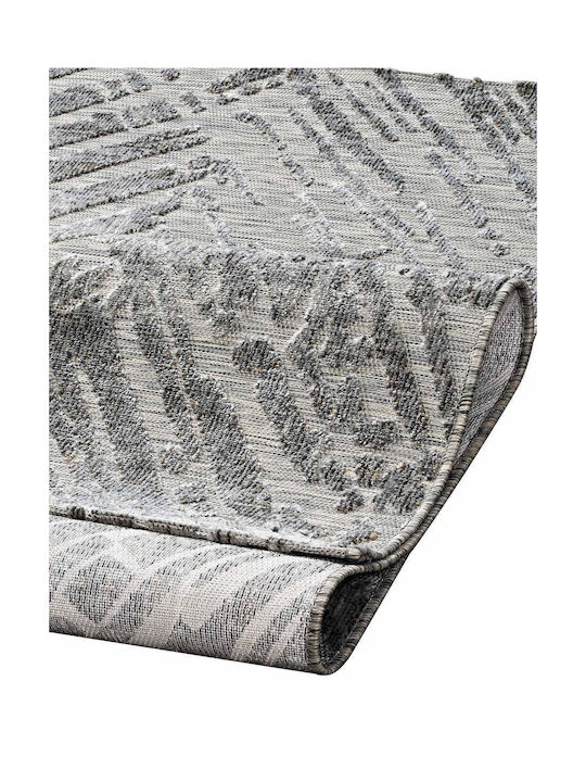Madi Phantom Scratches Rug Rectangular Grey