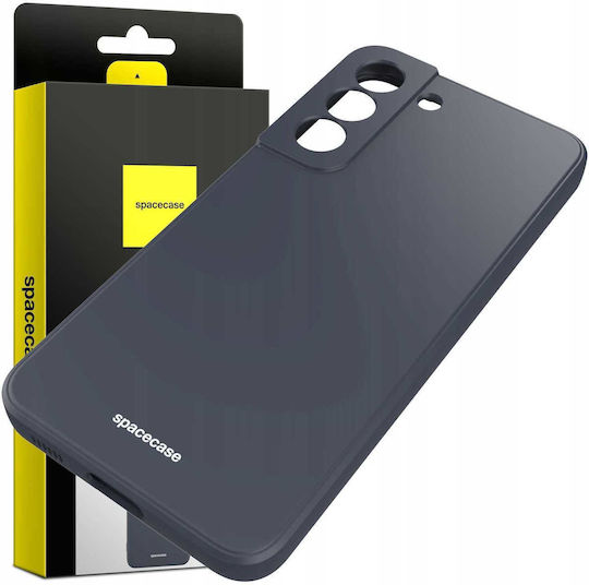 Spacecase Umschlag Rückseite Silikon Schwarz (Galaxy S22 5G)