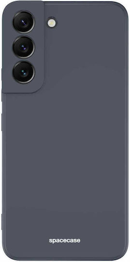 Spacecase Umschlag Rückseite Silikon Schwarz (Galaxy S22 5G)