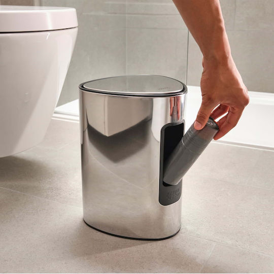 Joseph Joseph Waste Bin Made of Stainless Steel with Pedal Silver 5lt