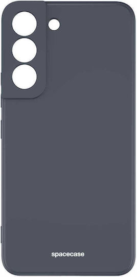 Spacecase Umschlag Rückseite Silikon Schwarz (Galaxy S22 5G)
