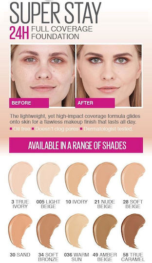 Maybelline Super Stay 30H Flüssig 07 Classic Nune 30ml