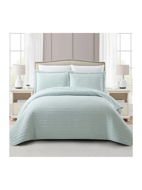 Liolios Home Κουβερλί King Size Aqua 260x240cm