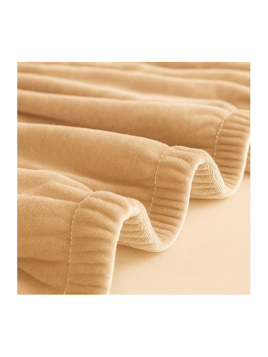 Ruhhy 26031 Beige Sofa Cover 145-185cm 18290-0