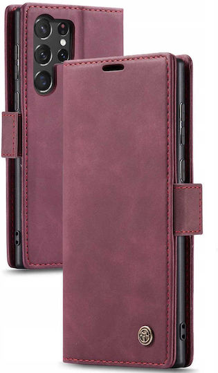 Spacecase Wallet Κόκκινο (Galaxy S23 Ultra)