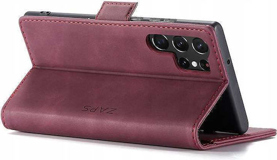 Spacecase Wallet Κόκκινο (Galaxy S23 Ultra)