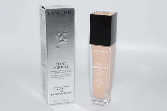 Lancome Teint Miracle Flüssig LSF15 010 Beige Porcelain 30ml