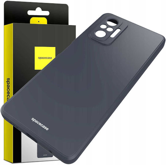 Spacecase Back Cover Σιλικόνης Μαύρο (Redmi Note 10 Pro)