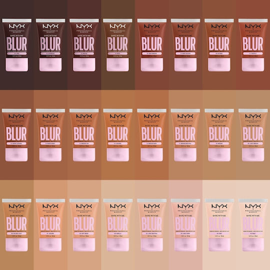 NYX Professional Makeup Bare With Me Blur Liquid Make Up 11 Medium Neutral 30ml