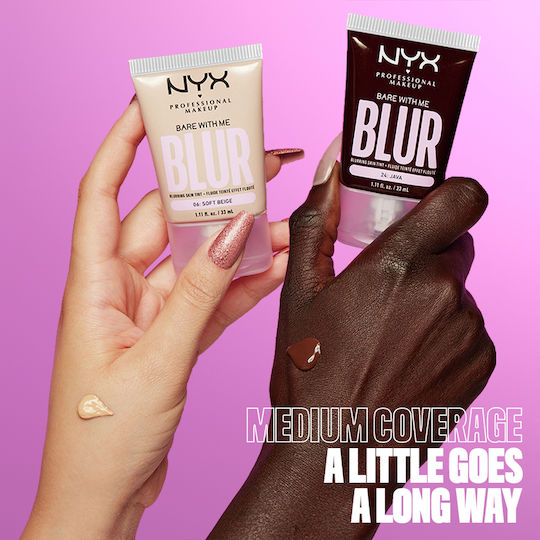 NYX Professional Makeup Bare With Me Blur Flüssig 03 Light Ivory 30ml