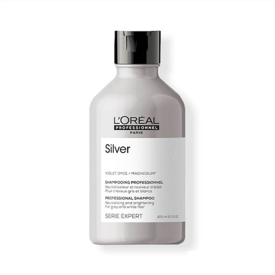 L'Oréal Professionnel Serie Expert Silver Shampoo Reconstruction/Nourishment & Hydration for Coloured Hair 300ml