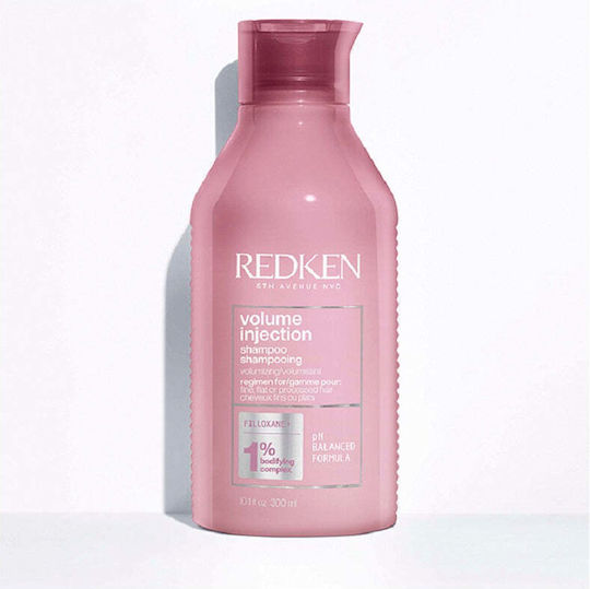Redken Volume Injection Σαμπουάν Όγκου για Όλους τους Τύπους Μαλλιών 300ml