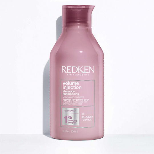 Redken Volume Injection Σαμπουάν Όγκου για Όλους τους Τύπους Μαλλιών 300ml