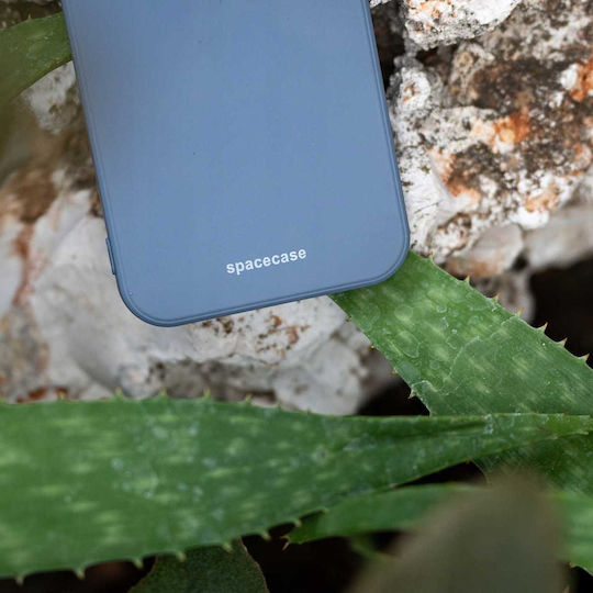 Spacecase Back Cover Silicon Albastru (Galaxy S21 FE 5G - Galaxy S21 FE 5G)