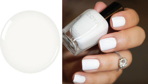 Zoya Glossy Nagellack Lang anhaltende Quick Dry Schneeweiße 15ml
