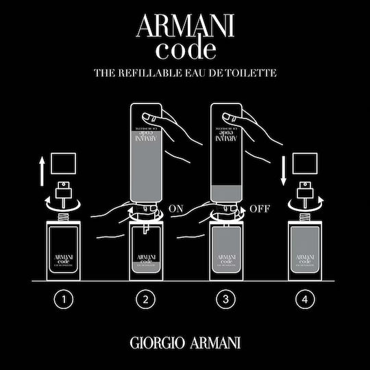 Giorgio Armani Armani Code Eau de Toilette Refillable 200ml