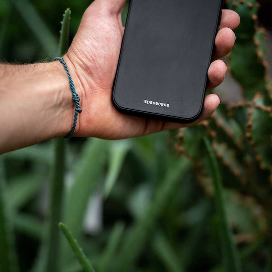 Spacecase Back Cover Σιλικόνης Μαύρο (Galaxy A50)