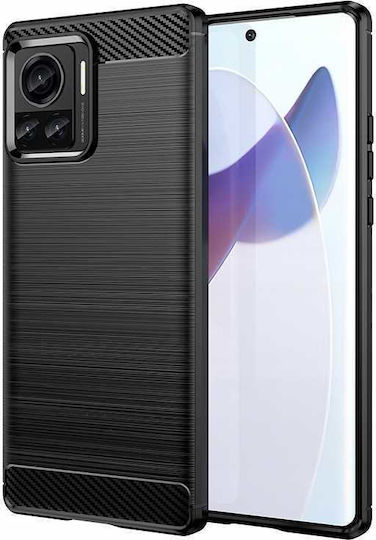 Spacecase Carbon Задна корица Черен (Motorola Edge 30 Ultra)