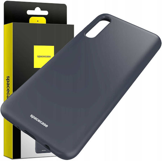 Spacecase Back Cover Σιλικόνης Μαύρο (Galaxy A50)
