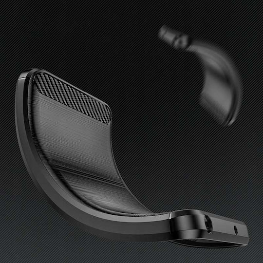 Spacecase Carbon Задна корица Черен (Motorola Edge 30 Ultra)