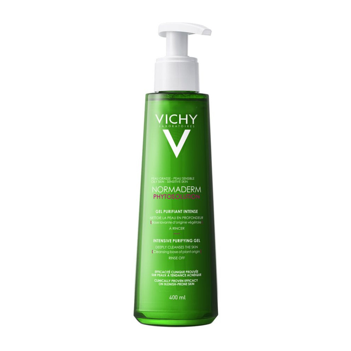 Vichy Normaderm Phytosolution Gel Καθαρισμού Προσώπου για Ακνεϊκές Επιδερμίδες 400ml