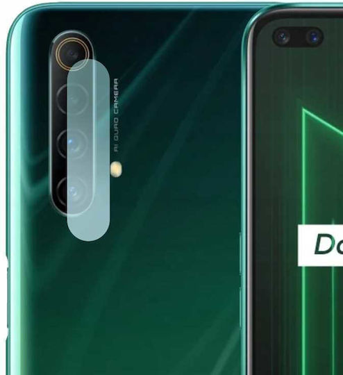 Spacecase Realme X50 Handy-Kameraschutz Transparentes Gehärtetes Glas
