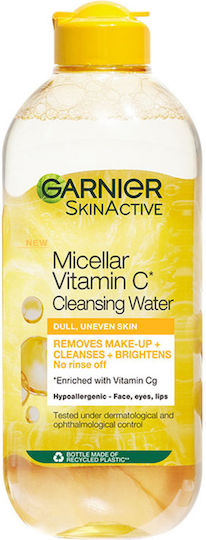 Garnier Skinactive Micellar Vitamin C Micellar Water Αφαίρεσης Μακιγιάζ Προσώπου 400ml