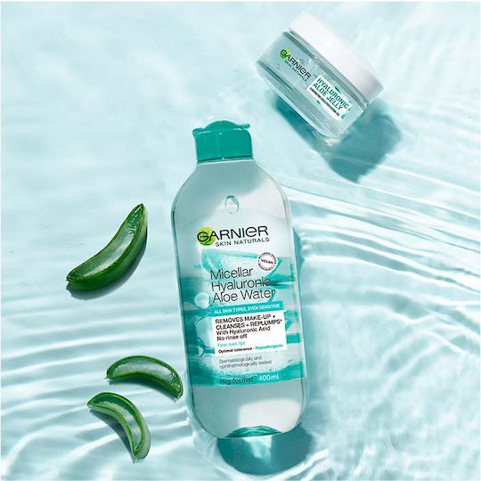 Garnier Hyaluronic Micellar Water Αφαίρεσης Μακιγιάζ Προσώπου & Ματιών 400ml