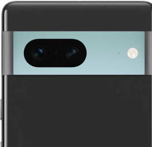 Spacecase Google Pixel 7A Tempered Glass Camera Protector Transparent
