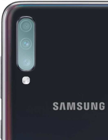 Spacecase Kameraschutz Gehärtetes Glas für das Galaxy A70