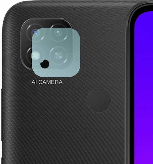Spacecase Redmi 9C, Redmi 10A Kamera Schutz Gehärtetes Glas Transparent