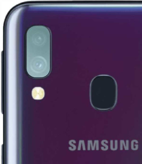 Spacecase Προστασία Κάμερας Tempered Glass Διάφανο για το Galaxy A40