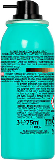 L'Oreal Paris Magic Retouch Полуперманентна Боя За Коса Спрей Medium Iced Brown 75ml