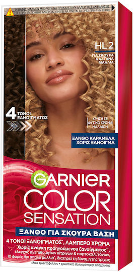 Garnier Color Sensation Haarfärbemittel Hl2 Blonde Karamell 40ml