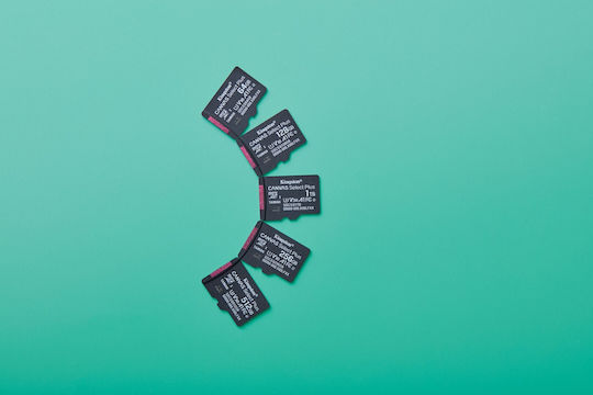 Kingston Canvas Select Plus microSDXC 64GB U1 A1 100MB/s с адаптер