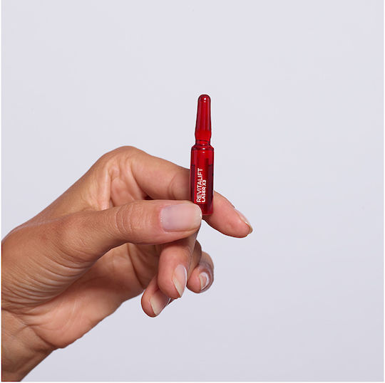 L'Oreal Paris Revitalift Laser Anti-aging Serum Face with Hyaluronic Acid for Radiance & Firming 7x1ml