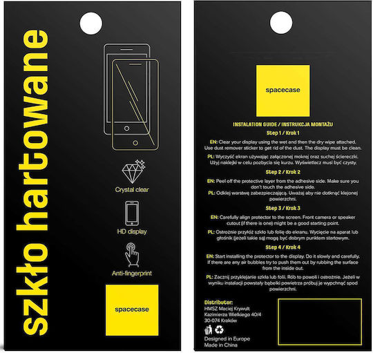Spacecase 5D Закалено стъкло (OnePlus 8T)