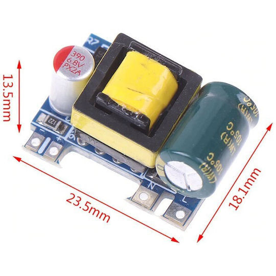 85~265V AC to 5V 3.5W DC Power Supply Isolation