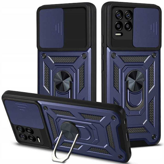 Spacecase Umschlag Rückseite Blau (Realme 8/8 Pro)